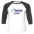 Unisex 3/4 Baseball Tee