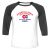 Unisex 3/4 Baseball Tee
