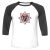 Unisex 3/4 Baseball Tee