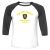 Unisex 3/4 Baseball Tee