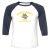 Unisex 3/4 Baseball Tee