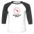 Unisex 3/4 Baseball Tee