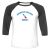 Unisex 3/4 Baseball Tee