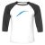 Unisex 3/4 Baseball Tee