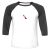 Unisex 3/4 Baseball Tee