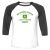 Unisex 3/4 Baseball Tee