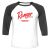 Unisex 3/4 Baseball Tee