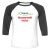 Unisex 3/4 Baseball Tee