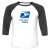 Unisex 3/4 Baseball Tee