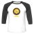 Unisex 3/4 Baseball Tee
