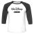 Unisex 3/4 Baseball Tee