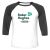 Unisex 3/4 Baseball Tee