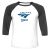 Unisex 3/4 Baseball Tee