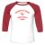 Unisex 3/4 Baseball Tee