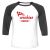 Unisex 3/4 Baseball Tee