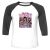 Unisex 3/4 Baseball Tee