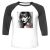 Unisex 3/4 Baseball Tee