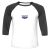 Unisex 3/4 Baseball Tee