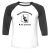 Unisex 3/4 Baseball Tee
