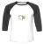 Unisex 3/4 Baseball Tee