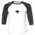 Unisex 3/4 Baseball Tee