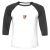 Unisex 3/4 Baseball Tee