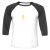 Unisex 3/4 Baseball Tee