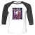 Unisex 3/4 Baseball Tee