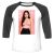 Unisex 3/4 Baseball Tee