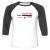 Unisex 3/4 Baseball Tee