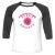 Unisex 3/4 Baseball Tee