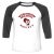 Unisex 3/4 Baseball Tee