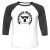 Unisex 3/4 Baseball Tee