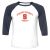 Unisex 3/4 Baseball Tee
