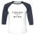 Unisex 3/4 Baseball Tee
