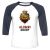 Unisex 3/4 Baseball Tee
