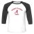 Unisex 3/4 Baseball Tee