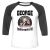 Unisex 3/4 Baseball Tee