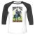 Unisex 3/4 Baseball Tee