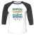 Unisex 3/4 Baseball Tee