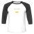 Unisex 3/4 Baseball Tee