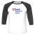 Unisex 3/4 Baseball Tee