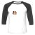 Unisex 3/4 Baseball Tee