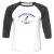 Unisex 3/4 Baseball Tee