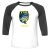 Unisex 3/4 Baseball Tee