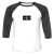 Unisex 3/4 Baseball Tee