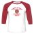 Unisex 3/4 Baseball Tee