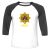 Unisex 3/4 Baseball Tee