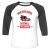 Unisex 3/4 Baseball Tee