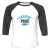 Unisex 3/4 Baseball Tee